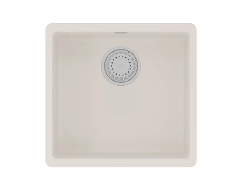 Кухонная мойка Lemark SINARA 440-U подстольного монтажа из кварцгранита, Жасмин 