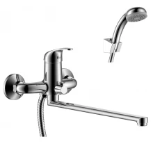 Y35 Смеситель для ванны, плоск.пов.излив 350мм, р/ОД, хром, ROS, Y35-32