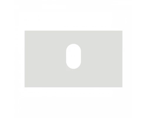 GAP/VICTORIA/DOMI  Столешница 80 под накладную раковину, белый гл., ROCA