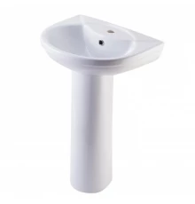 КОМФОРТ Умывальник 51 см с отверстием (ФЕЯ+), белый ROSA