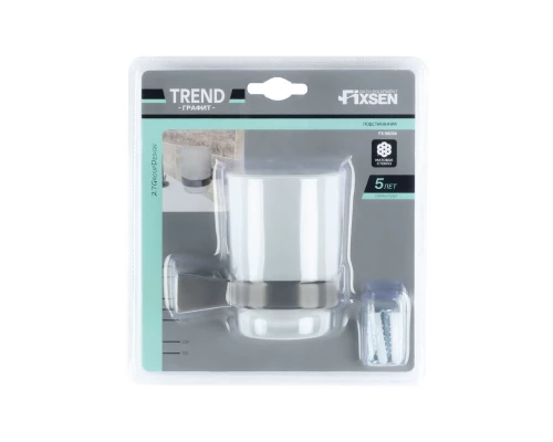 Подстаканник одинарный  FIXSEN Trend Graphite (FX-98006)