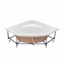 Монтажный комплект для ванны МЕЛВИЛЛ 140х140 см. (рама, слив-перелив с сифоном, крепеж к стене, креп