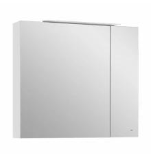 OLETA Зеркальный шкаф 80, белый матовый