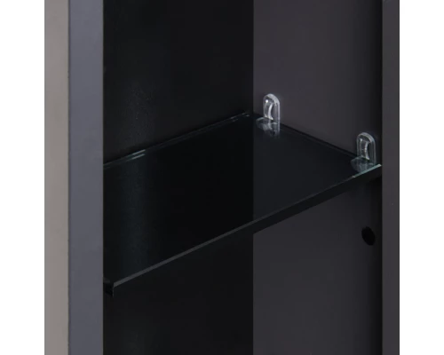 Зеркальный шкаф АР-ДЕКО 85,серый кобальт