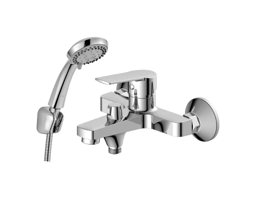 DR22 Смеситель для ванны, монолит.излив 173мм, р/ОД, хром, DR, DR22036