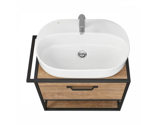 Тумба ЛОФТ ФАБРИК 65, дуб кантри (под раковину ФАБИА 65, ОДРИ Round 62, Одри Soft 42)