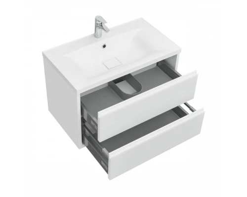 Тумба РИМИНИ 80, бел.гл.(под р-ну VICTORIA-N 80,АЙРИС 80,АЙРИС М 80,ПРЕМЬЕР М 80)