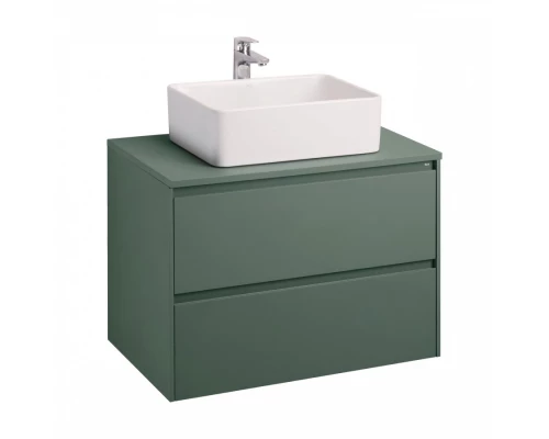 ONA Модуль для раковины 800 мм, 785x450x565 мм, с 2 ящиками, зеленый матовый, ROCA
