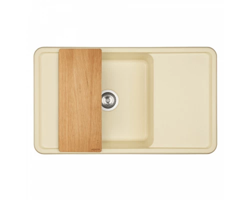 Мойка для кухни  Беллис 87 870x510x250 мм, прямоуг., шампань