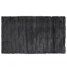 Коврик для ванной 1-ый Fixsen DIAMONT, FX-9050V, графит, 70х120 см