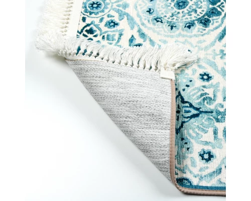 Коврик для ванной 1-ый Fixsen VINTAGE, FX-7000T, бирюзовый, 70х80 см