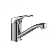 DR21 Смеситель для раковины, пов.излив 145мм, р/ОД, хром, DR, DR21012