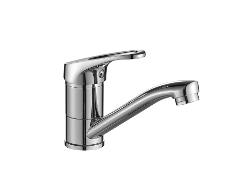 DR21 Смеситель для раковины, пов.излив 145мм, р/ОД, хром, DR, DR21012