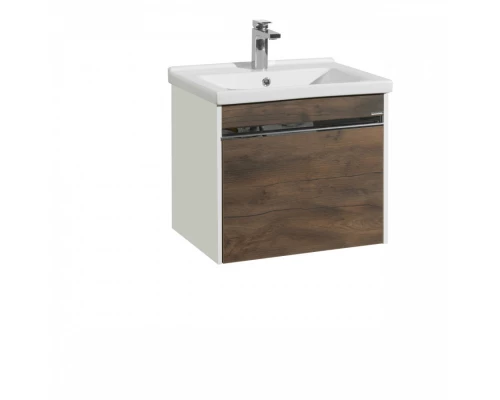 Тумба КАПРИ 60, подвесная, таксония темная (под раковину МИРАНДА 60)