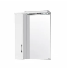 Зеркальный шкаф ОНДА 60, левое, белое