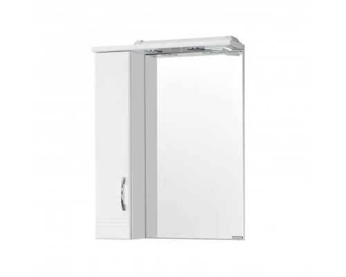 Зеркальный шкаф ОНДА 60, левое, белое