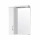 Зеркальный шкаф ОНДА 60, левое, белое