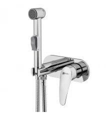 Смеситель Lemark Linara LM0419C с гигиеническим душем, встраиваемый