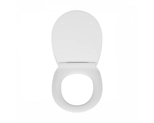 VICTORIA NORD SLIM Сиденье и крышка для унитаза, дюропласт., с механизмом Soft-Closing, белое. ROCA