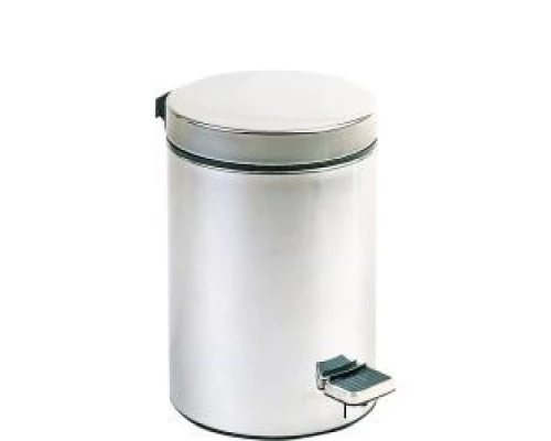 Ведро из нерж. cтали 5 л. с педалью матовое 09100.05.S, шт