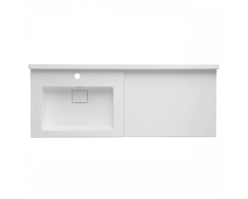 Раковина САКУРА 120, 1 чаша с крылом, белая