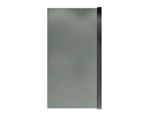 Шторка для ванны IBERICA BLANCA Mod.802 Wide Open поворотная тонированное стекло/черный 70х150см (IB802.TB.150.70)