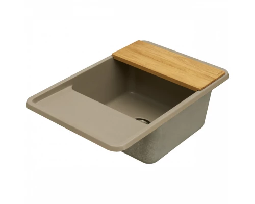 Мойка для кухни  Беллис 78 780x510x250 мм, прямоуг., серый шелк