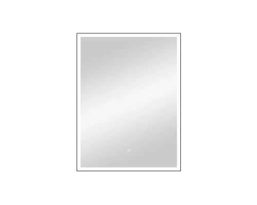 Зеркало Frame Black LED 600х800