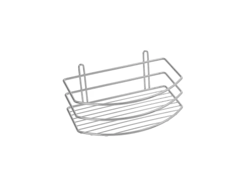 Полка овальная одноэтажная серый Fixsen FX-720-1