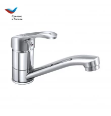 ДАЧА Смеситель для мойки с коротким изливом, одноручный, СЛАВЕН, Б20