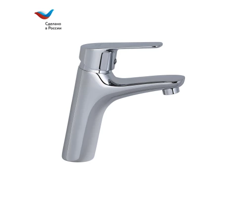 КОТТЕДЖ Смеситель для умывальника с литым изливом, одноручный, СЛАВЕН, Г10