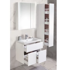 UP Зеркальный шкаф 70, белый глянец, ROCA