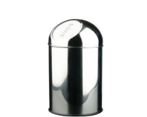 Ведро из нерж. cтали 10л. c крышкой push-open 14114.B, шт