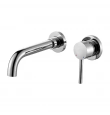 Смеситель для раковины VENTAS R скрытого монтажа, раздельный, хром глянцевый, BERGES