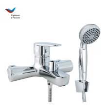 КОТТЕДЖ Смеситель для ванны с коротким литым изливом, одноручный, СЛАВЕН, Л30