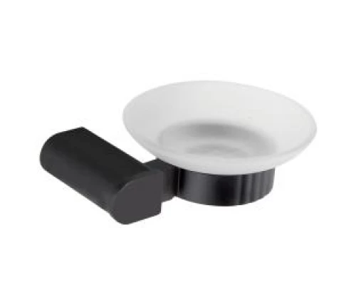 Мыльница из алюминия Capri черная