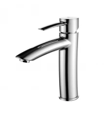 Atlantiss Смеситель для раковины, монолит.излив 126мм, р/ОД, хром, LM, LM3237C