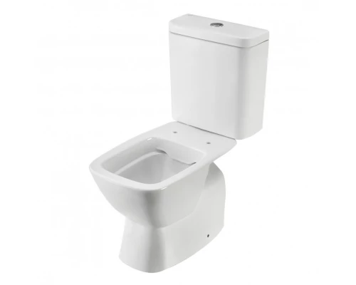 НЕО RIMLESS Унитаз-компакт безободковый, 2-х режимная арматура OLI, сиденье дюропласт Soft-close, Cl