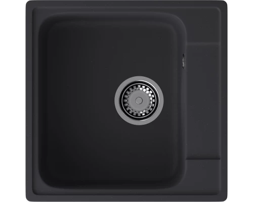 GranFest QUARZ (GF-Z48) Мойка для кухни 480*480мм (черный)
