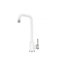 ST-4033, БЕЛЫЙ Смеситель для кухни, GRANULA STANDART