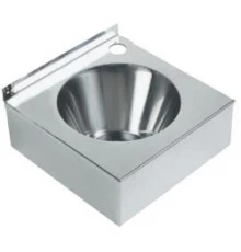 Раковина квадратная с отверстием для крана 13041.B 140x380x380mm, шт