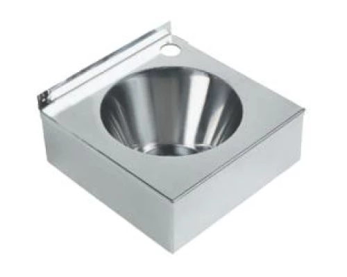 Раковина квадратная с отверстием для крана 13041.B 140x380x380mm, шт