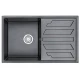 Кухонная мойка GRANULA (8002, ШВАРЦ)