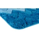 Коврик для ванной Fixsen Deep 1-ый FX-5003С, голубой, 50х80 см.