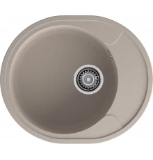 GRANFEST Мойка URBAN 857L  1-чаша+крыло 570*480мм песочный арт.GF-UR-