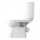 ACCESS Унитаз-компакт, косой выпуск, 2-х режимная арматура, сиденье дюропласт Soft-close, Cip up, RO