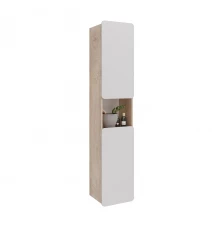 Пенал Lemark OLIVIA 35 см подвесной/напольный, 2-х дверный, открывание лев/прав, цвет корпуса: Дуб к