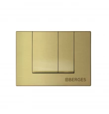 Кнопка  для инсталляции NOVUM S8 бронза, BERGES