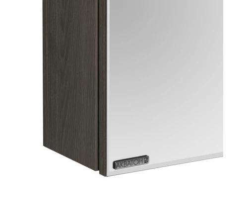 Зеркальный шкаф СТОУН 60, грецкий орех
