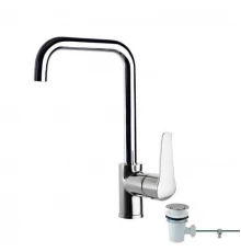 Смеситель высокий для кухни однорычажный с автоматическим клапаном YPSILON PLUS 6411VA9065